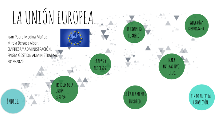 Tema La Unión Europea by Juan Pedro Medina Muñoz on Prezi