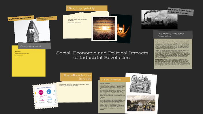 Impacts of Industrial Revolution in Britain by Clark Williams on Prezi
