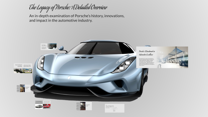 The Legacy of Porsche: A Detailed Overview by Dream_GameOffical ...