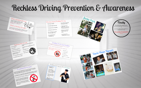 Reckless Driving Awareness, Prevention, practicing safe driving. by ...