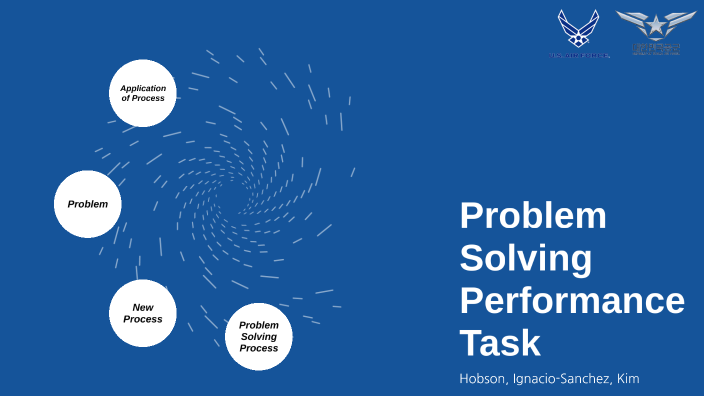 problem solving performance task