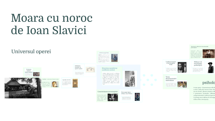 Moara cu noroc de Ioan Slavici by Paraschiv Eugen on Prezi