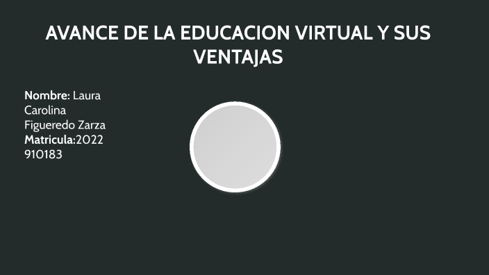AVANCE DE LA EDUCACION VIRTUAL Y SUS VENTAJAS by Laura Figueredo on Prezi