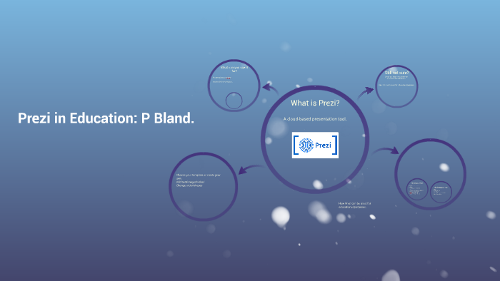 Prezi in education: by Paula Bland-Butterfield on Prezi