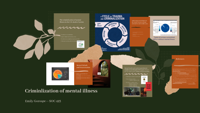 The criminlization of mental illness in the U.S. Justice System by ...