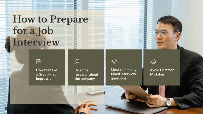 How to Prepare for a Job Interview by wafa ourghite on Prezi