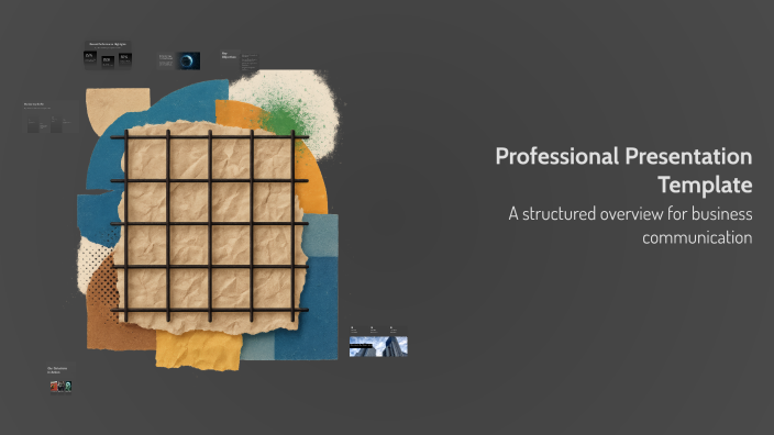 Professional Presentation Template by Maximilian Kießling on Prezi