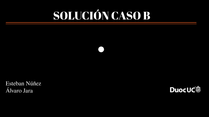 SOLUCIÓN CASO B By Esteban Nuñez On Prezi