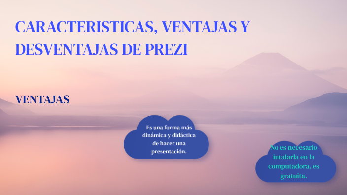 Ventajas y desventajas de PREZI by Maria Ac on Prezi