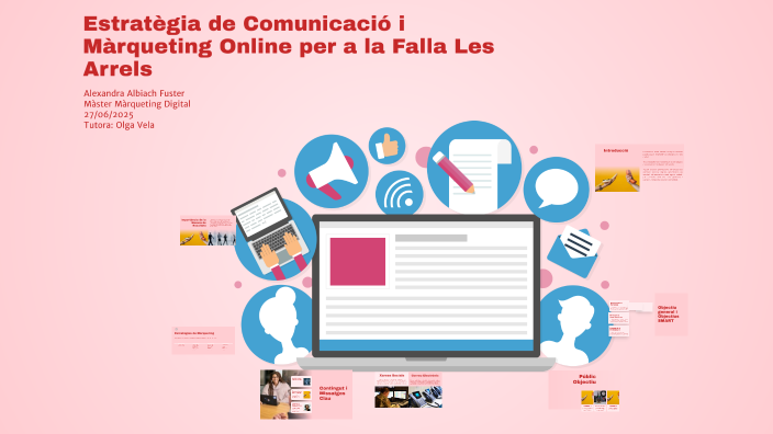 Estrategia de Comunicación y Marketing Online by Alexandra Albiach ...