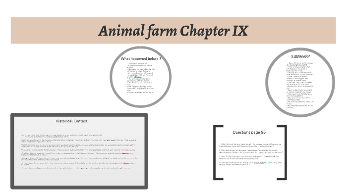 Animal Farm Chapter 9 by garance pasquier