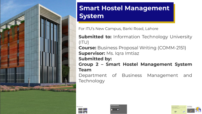Smart Hostel Management System by Rana Abdullah SC on Prezi