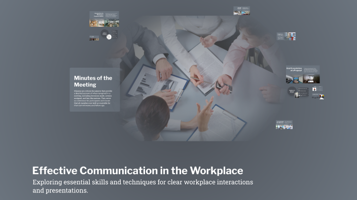 Effective Communication in the Workplace by Johanna Asug on Prezi