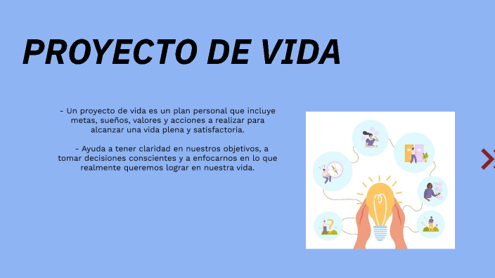 PROYECTO DE VIDA by daybeth almeida on Prezi