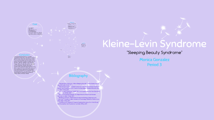 Kleine Levin Syndrome By Monica Gonzalez