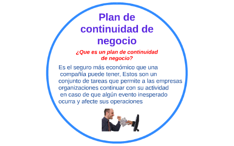 Plan de continuidad de negocio by jhon alberca on Prezi