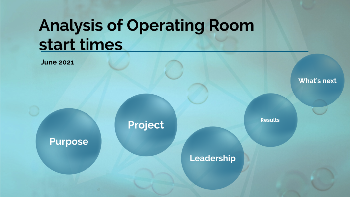 Operating Room Delays By Jonese Randall On Prezi