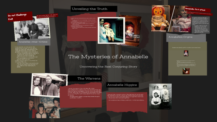 Annabelle: Unraveling the Mystery by Diego Rodriguez on Prezi