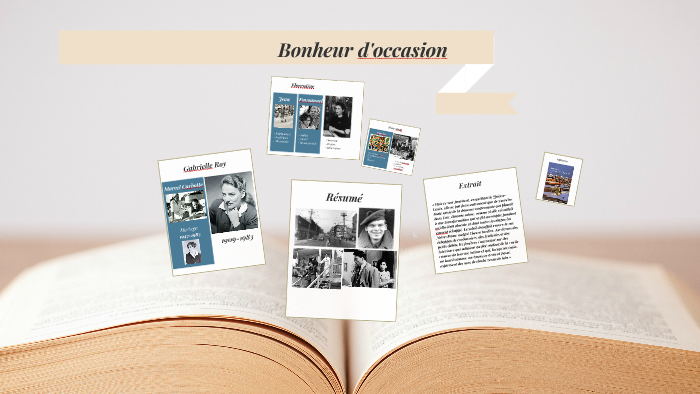 Bonheur d'occasion by Béatrice on Prezi
