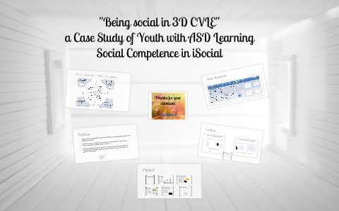 Case study of "being social" in 3D Collaborative Virtual learning ...