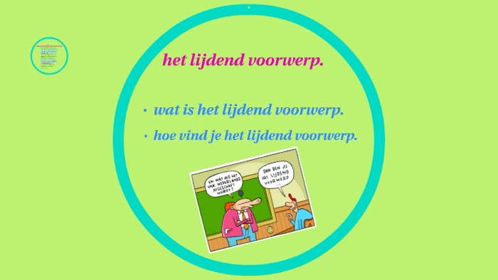 het lijdend voorwerp. by Ylse van het Hof on Prezi