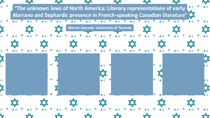 Merrano Jews “The unknown Jews of North America: Literary representations of early ...