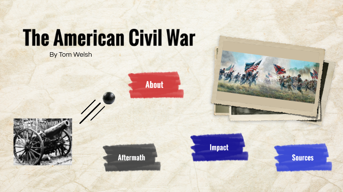 The American Civil War by Tommy Welsh on Prezi