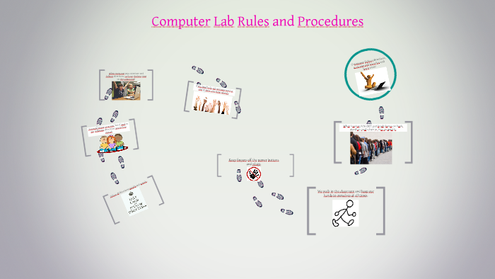 computer lab rules and procedures