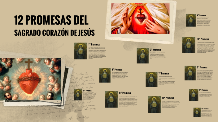 12 promesas del sagrado corazon de jesus by Melissa Medina on Prezi