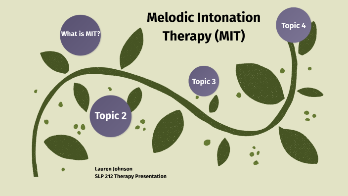 a case study using a multimodal approach to melodic intonation therapy