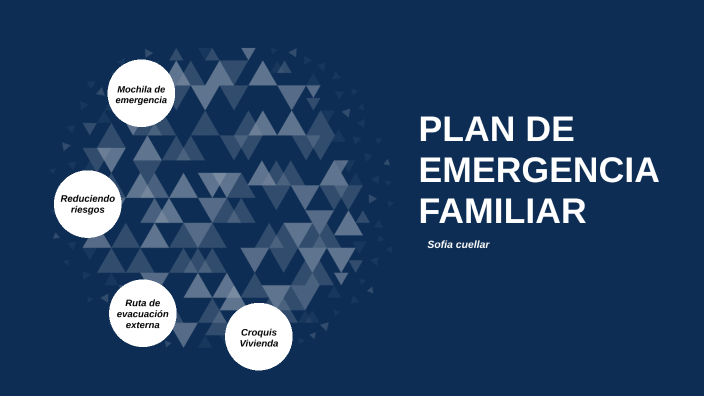 Plan de emergencia familiar by SOFIA ALEJANDRA CUELLAR MORENO on Prezi