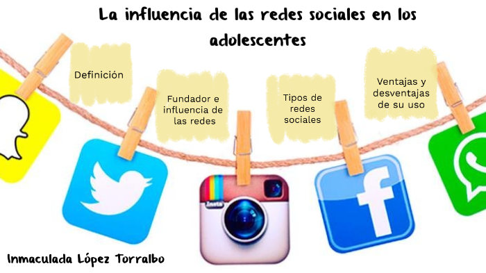 La influencia de las redes sociales en los adolescentes by Inma López ...