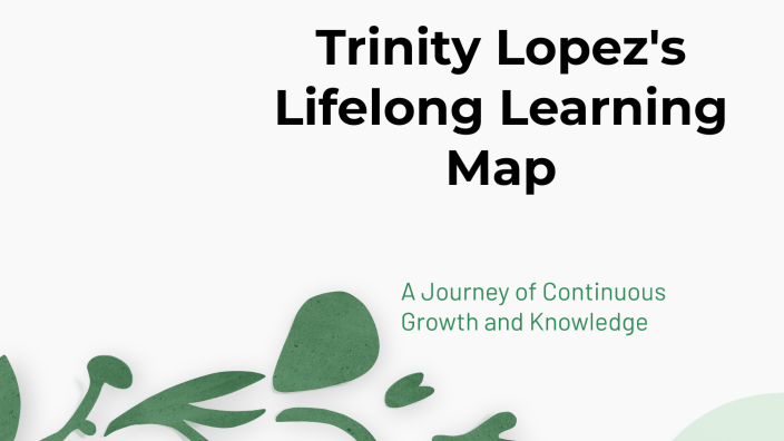 Trinity Lopes Trinity Lopez's Lifelong Learning Journey Map by Trinity Grace Lopez on ...