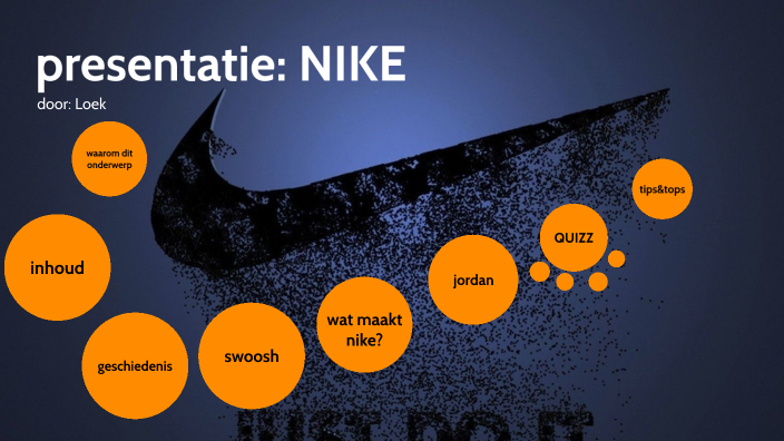 nike prezi presentation