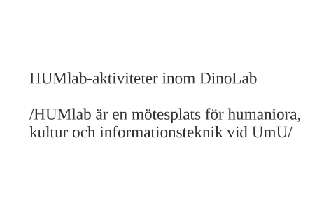 dinolab inc