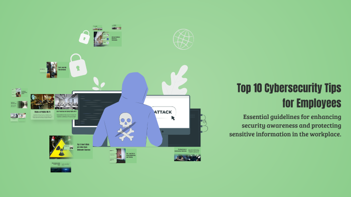 Top 10 Cybersecurity Tips for Employees by GAMEONGAMERS on Prezi