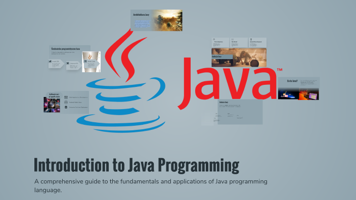 Introduction to Java Programming by Paweł Kawa on Prezi