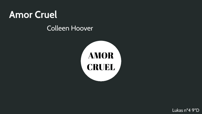 Amor Cruel de Colleen Hoover - Livro - WOOK