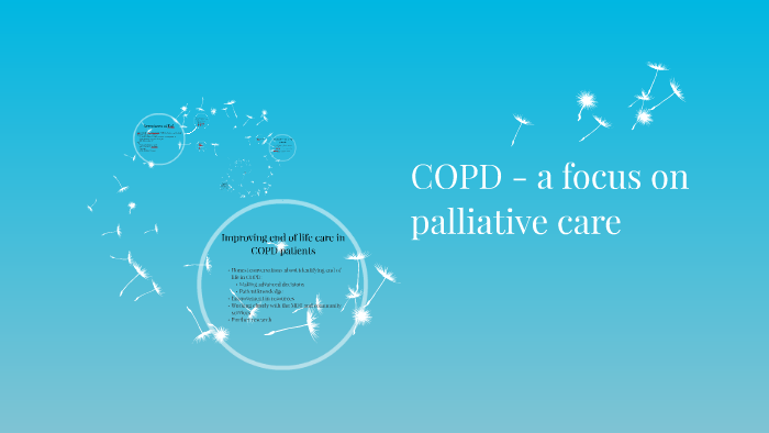 COPD - a focus on palliative care by Claire Veldmeijer