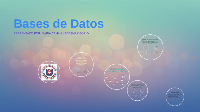 Bases de Datos by Maria Camila on Prezi