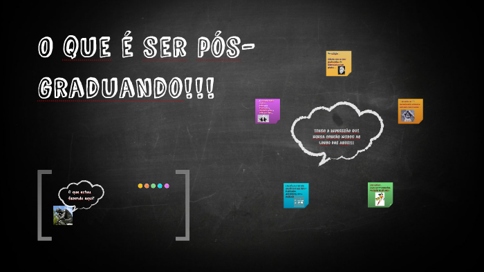 O que é ser pós-graduando????? by Paula Ramos on Prezi