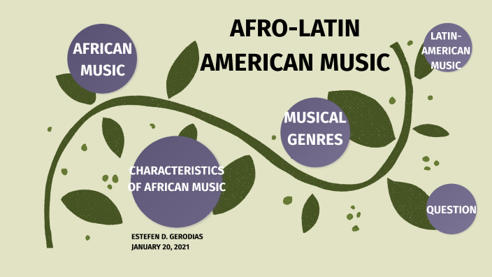 afro latin american music essay