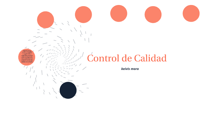 CONTROL DE LA CALIDAD by keivis mora on Prezi