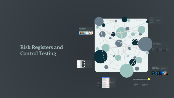 Risk Registers & Control testing by Greg McNair on Prezi