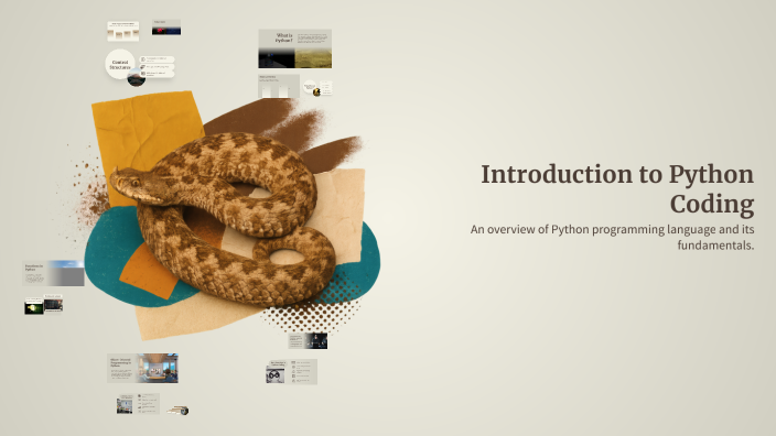 Introduction to Python Coding by Michael II Olive on Prezi