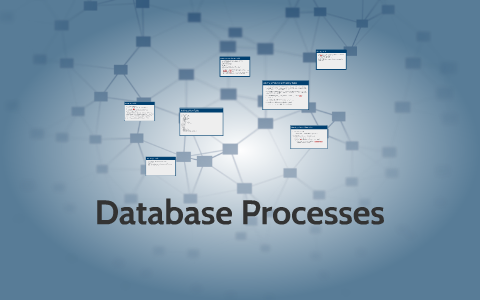 Database Processes by Nilesh Kulkarni on Prezi