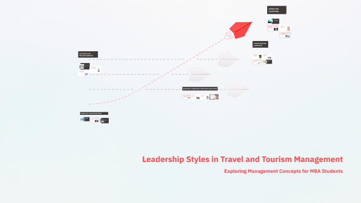 Leadership Styles in Travel and Tourism Management by anakha sasidharan ...