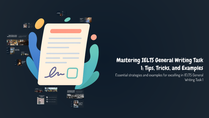 Mastering IELTS General Writing Task 1: Tips, Tricks, and Examples by ...