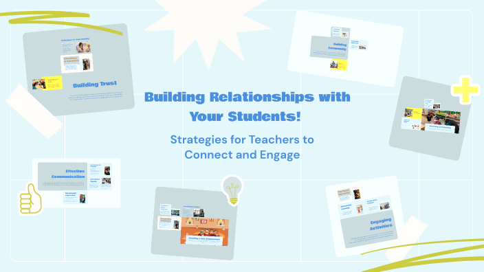 How to Build a Relationship with Preschool Students by Matheen Kashifa ...