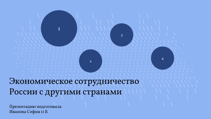 Экономическое сотрудничество России by Sofia Ivanova on Prezi